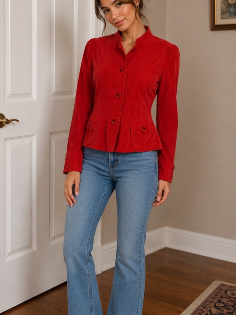 Vintage Andrew & Co Corduroy Jacket size M